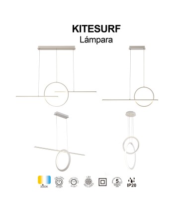 KITESURF BLANCO * LÁMPARA 48W